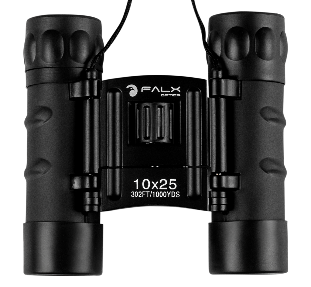 Κυάλια Falx Optics Compact 10x25mm Black | www.lightgear.gr
