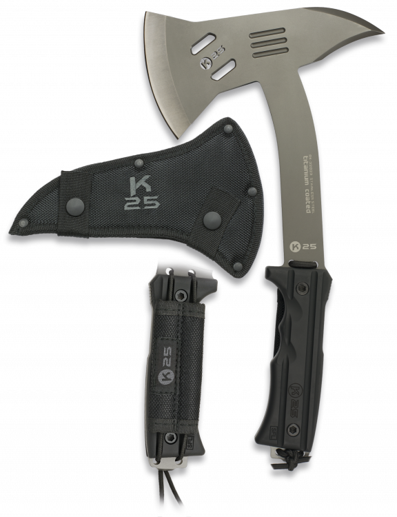 Τσεκούρι K25 Tactical Titanium Coated 32023 | www.lightgear.gr