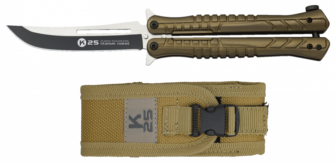 Σουγιάς K25 BT Titanium Coated Coyote 02200 | www.lightgear.gr