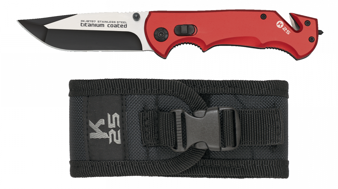 Σουγιάς K25 Red 9cm Blade 18757 | www.lightgear.gr