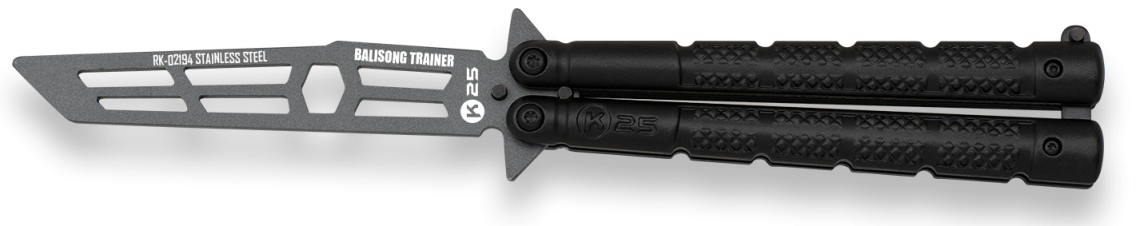 Σουγιάς K25 Black Coated Training Black 02194 | www.lightgear.gr