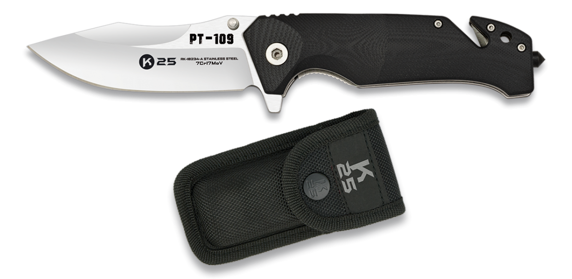 Σουγιάς K25 Pocket Knife K10 PT-109 9cm 18234 | www.lightgear.gr