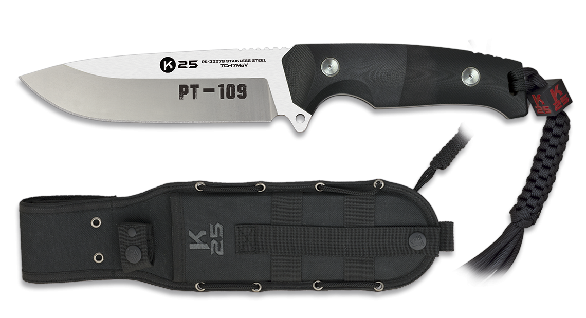 Μαχαίρι K25 PT-109 14cm 32279 | www.lightgear.gr