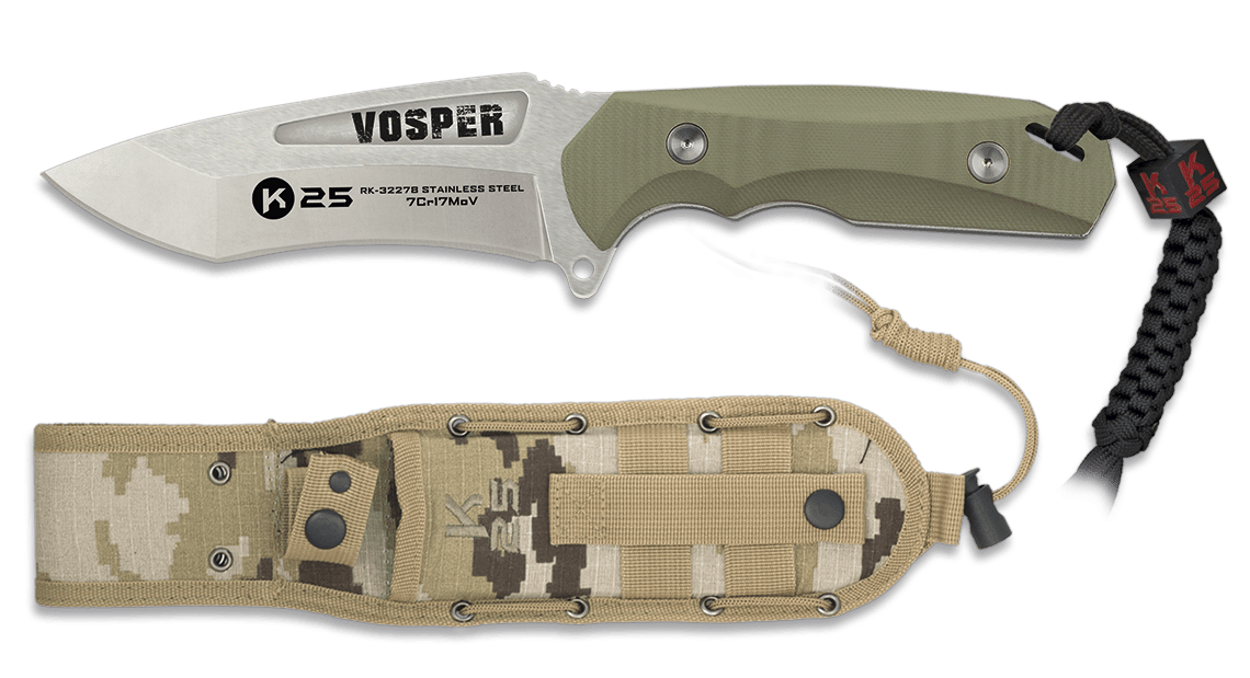 Μαχαίρι K25 Tactical Knife Vosper Coyote 13 cm | www.lightgear.gr