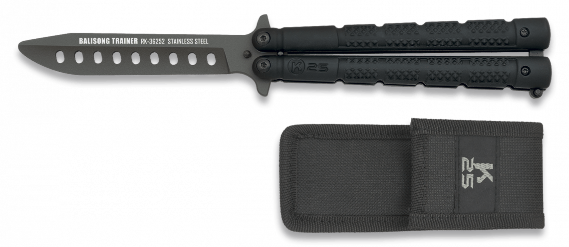 Σουγιάς K25 Προπόνησης 10cm Μαύρη Λάμα 36252 | www.lightgear.gr