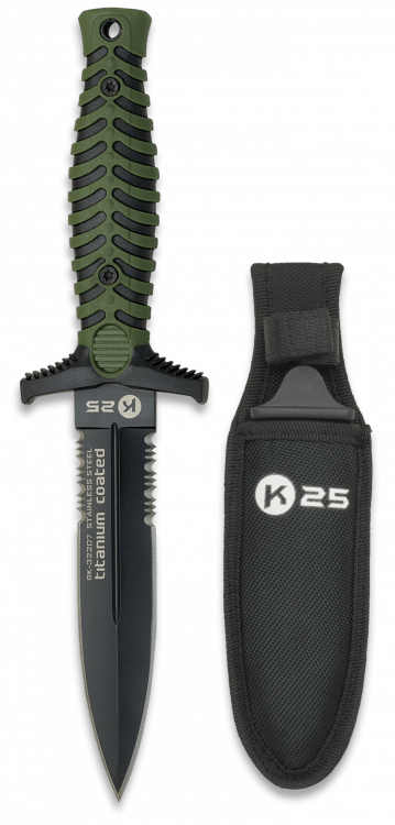 Μαχαίρι K25 Tactical Green 32207 | www.lightgear.gr