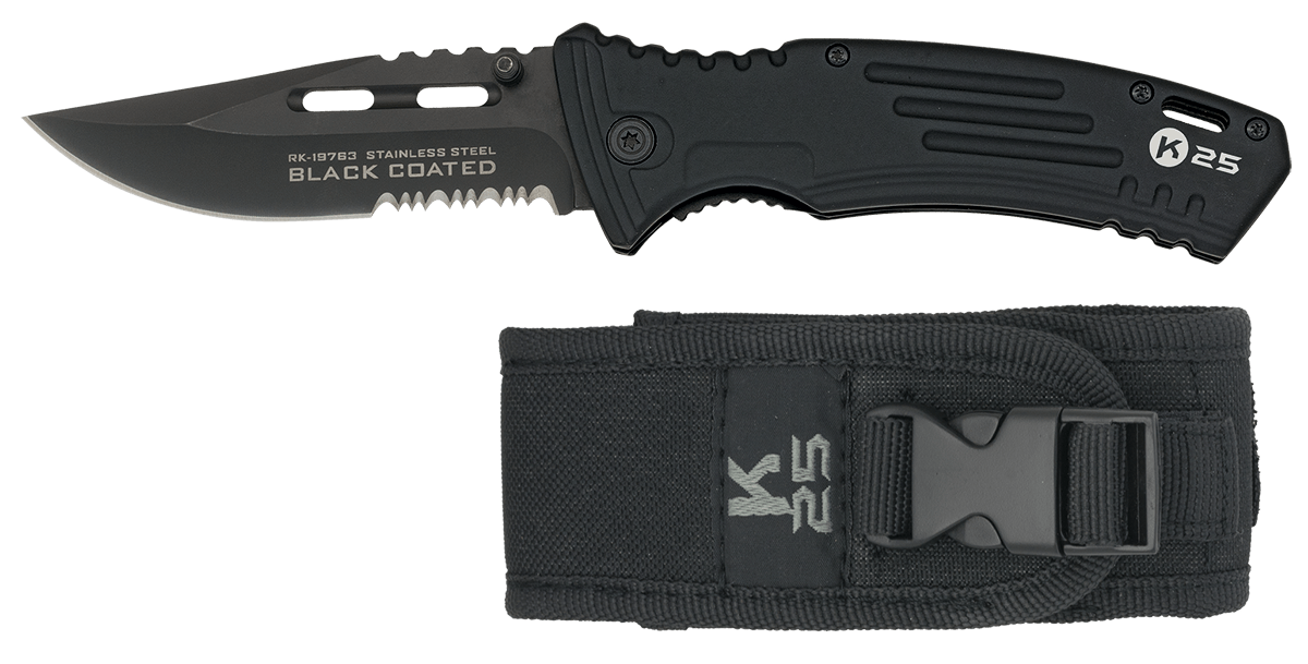 Σουγιάς K25 Black Coated 19763 | www.lightgear.gr