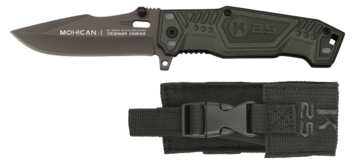 Σουγιάς K25 Mohican I Black 19544 | www.lightgear.gr