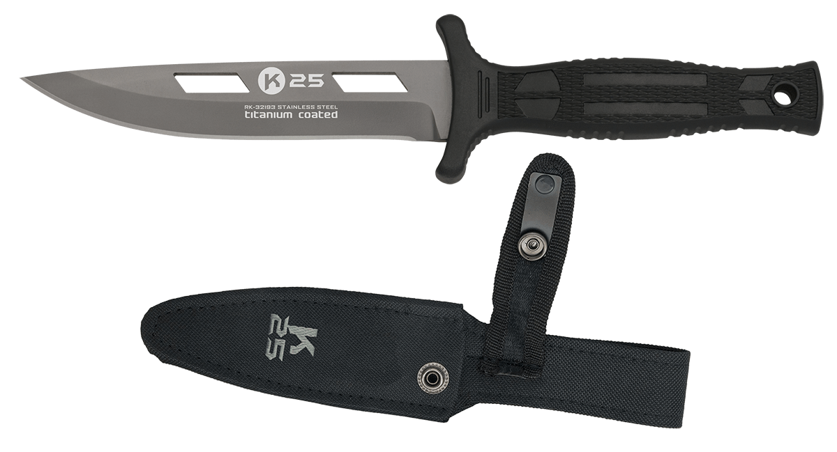 Μαχαίρι K25 Tactical Knife Titanium Coated 32193 | www.lightgear.gr