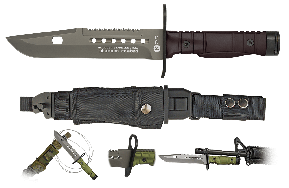 Μαχαίρι K25 Bayonet Titanium Coated 32067 | www.lightgear.gr
