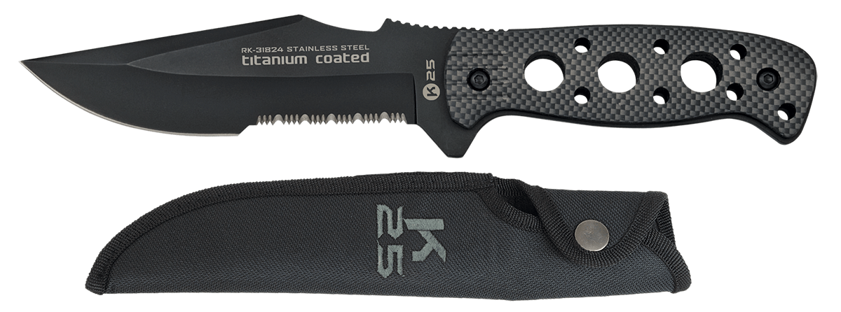 Μαχαίρι K25 Titanium Coated 31824 | www.lightgear.gr