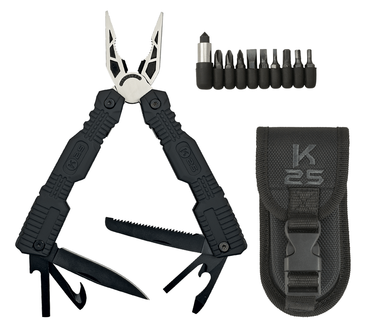 Πολυεργαλείο K25 19 Λειτουργίες Black 33787 | www.lightgear.gr