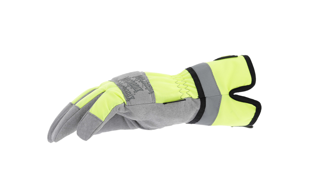 Γάντια Mechanix Coldwork Leather Gauntlet Hi-viz | www.lightgear.gr