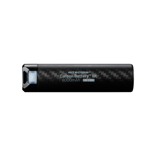 Nitecore Carbon Battery 6K | www.lightgear.gr