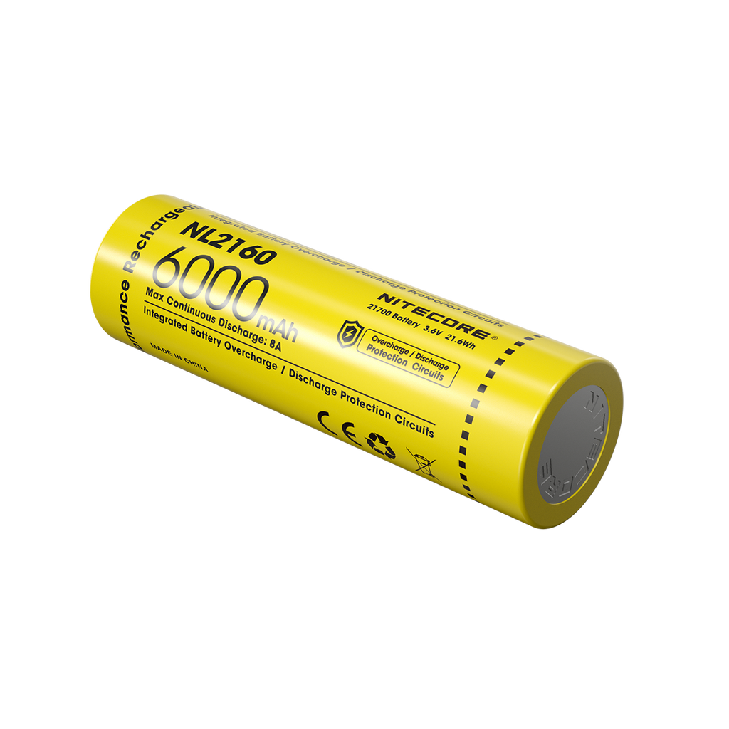 Μπαταρία Nitecore 21700 / 6000 mAh | www.lightgear.gr