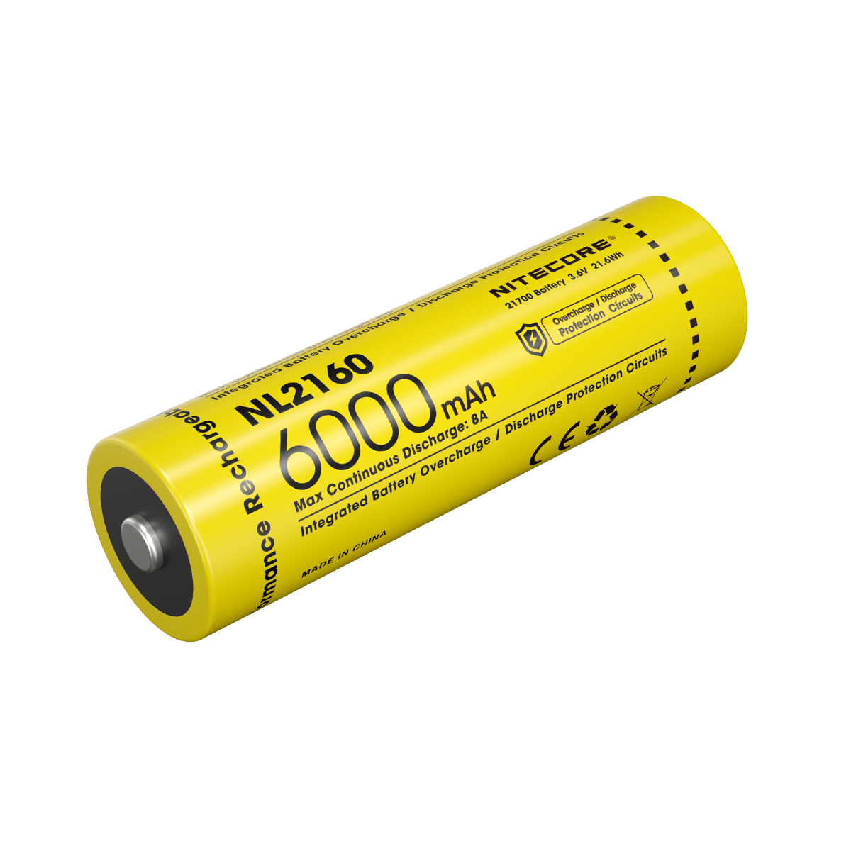 Μπαταρία Nitecore 21700 / 6000 mAh | www.lightgear.gr