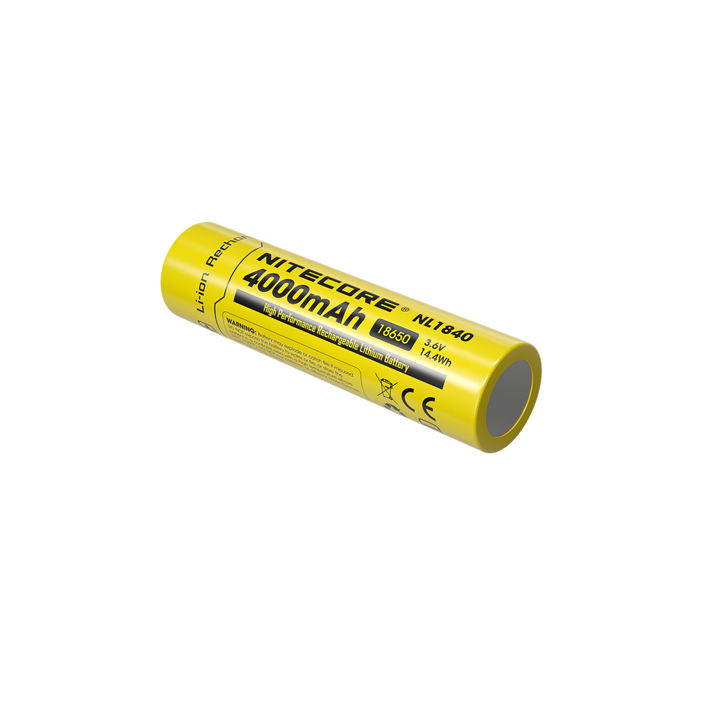 Μπαταρία Nitecore 18650 / 4000mAh NL1840 | www.lightgear.gr
