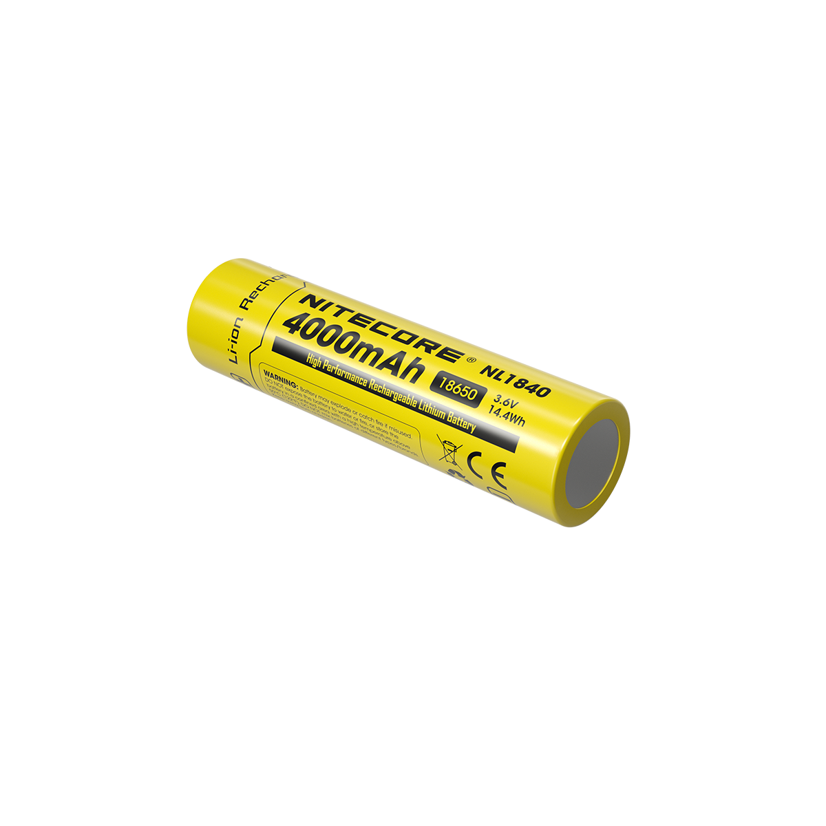 Μπαταρία Nitecore 18650 / 4000mAh NL1840 | www.lightgear.gr