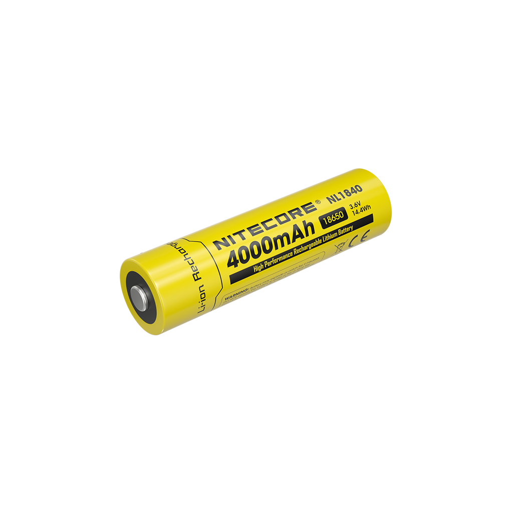 Μπαταρία Nitecore 18650 / 4000mAh NL1840 | www.lightgear.gr