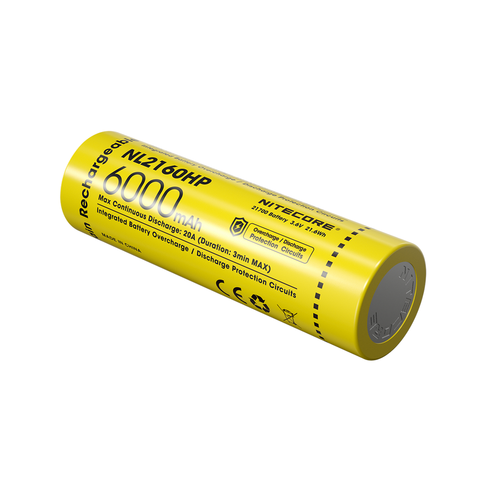Μπαταρία Nitecore 21700 / 6000mAh / HP | www.lightgear.gr