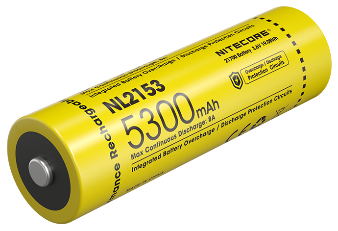 Μπαταρία Nitecore 21700 / 5300mΑh | www.lightgear.gr