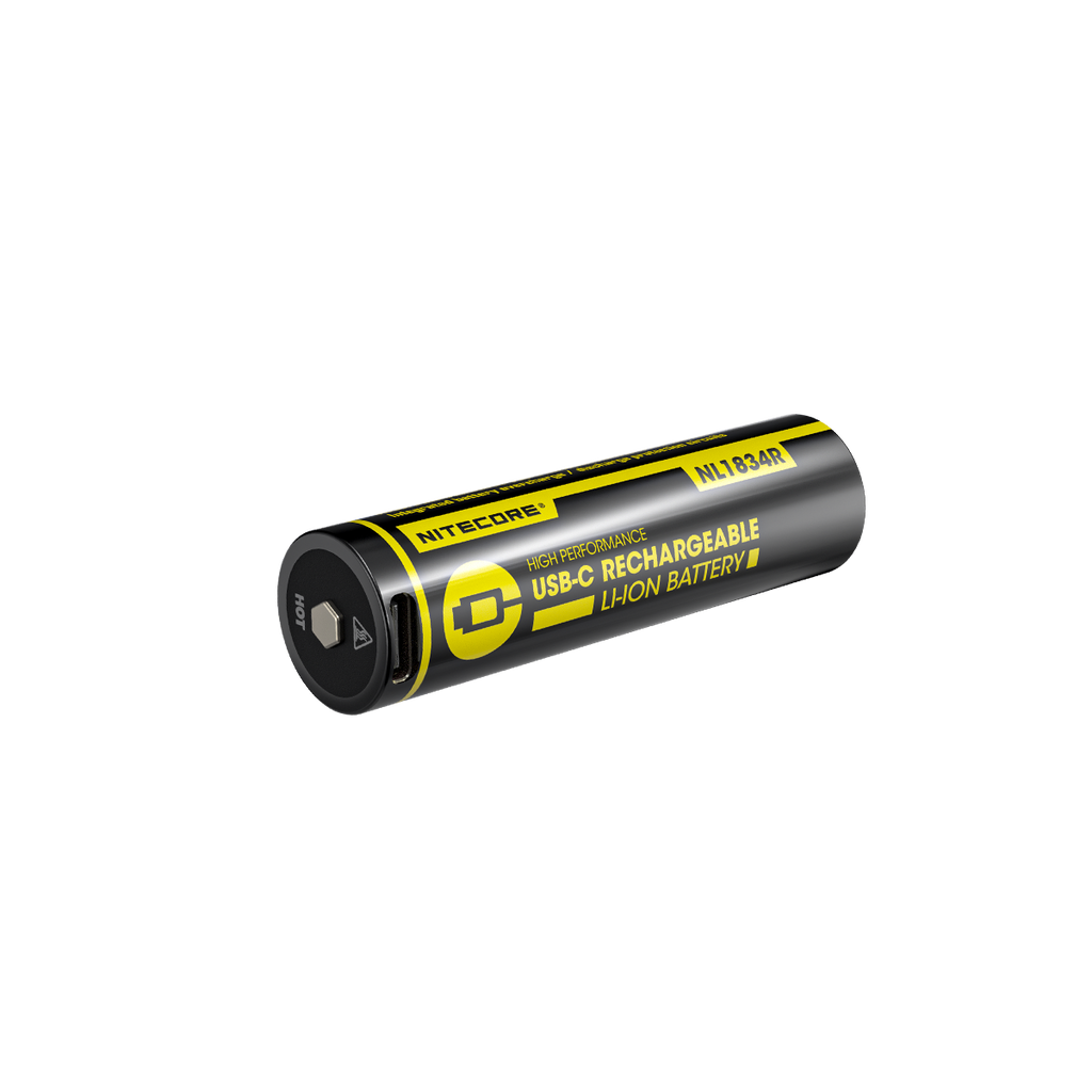 Μπαταρία Nitecore 18650 / 3400mΑh / USB-C | www.lightgear.gr