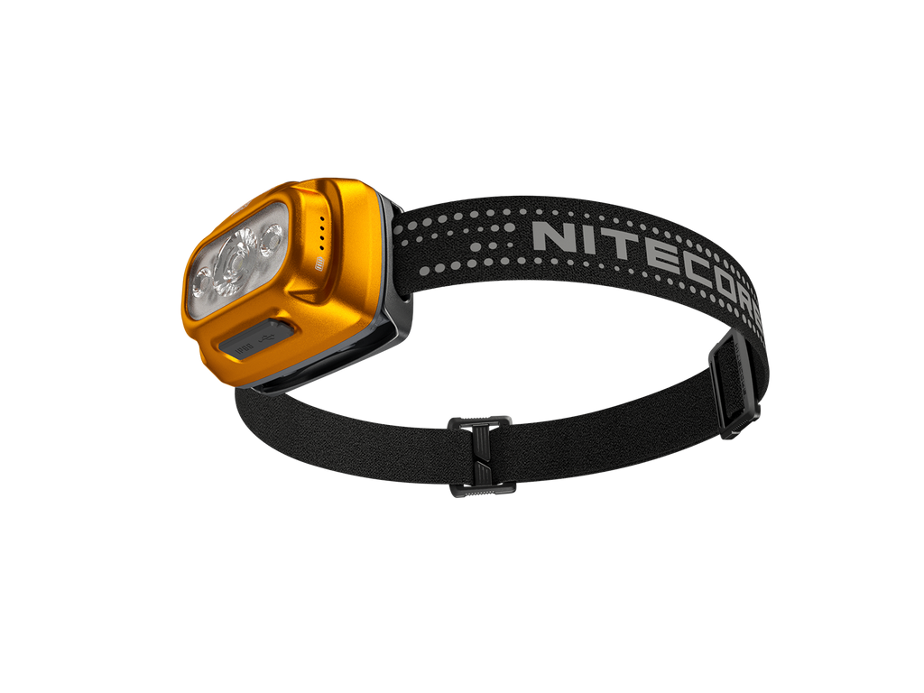 Επαναφορτιζόμενος Φακός Κεφαλής LED Nitecore NU31 Πορτοκαλί | www.lightgear.gr