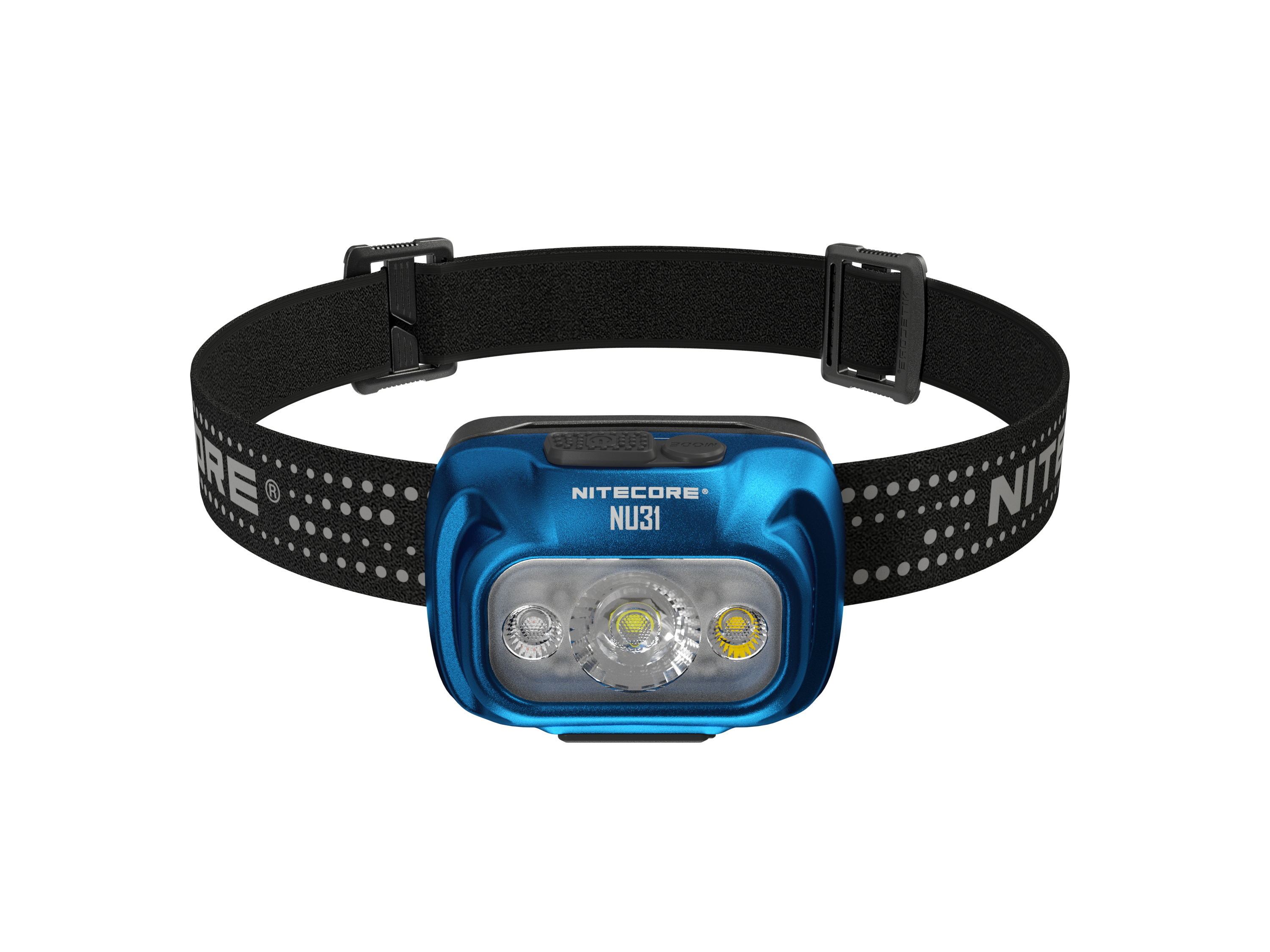 Επαναφορτιζόμενος Φακός Κεφαλής LED Nitecore NU31 Μπλε | www.lightgear.gr