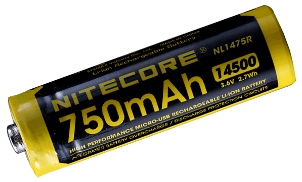 Μπαταρία Nitecore NL1475R 750mAh | www.lightgear.gr