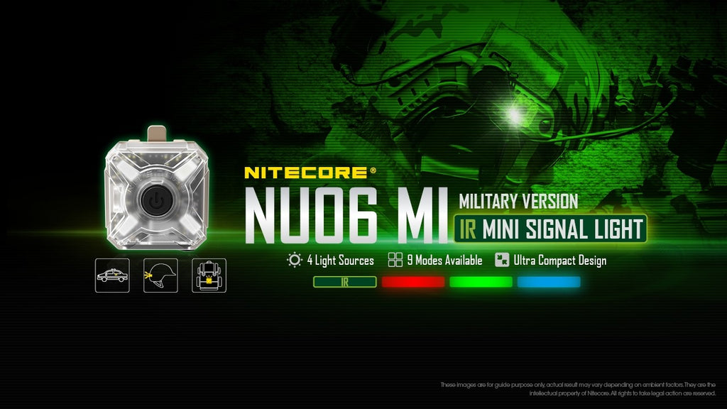 Φακός Led Nitecore Headlamp NU06MI Sand | www.lightgear.gr