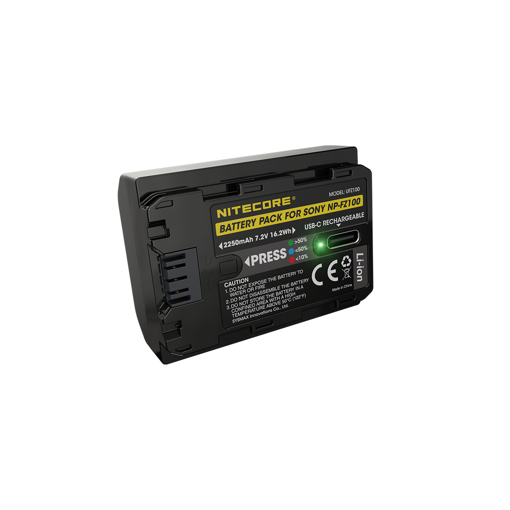 Μπαταρία Nitecore For SONY UFZ-100 7,2V 2250mAh 16,2Wh | www.lightgear.gr