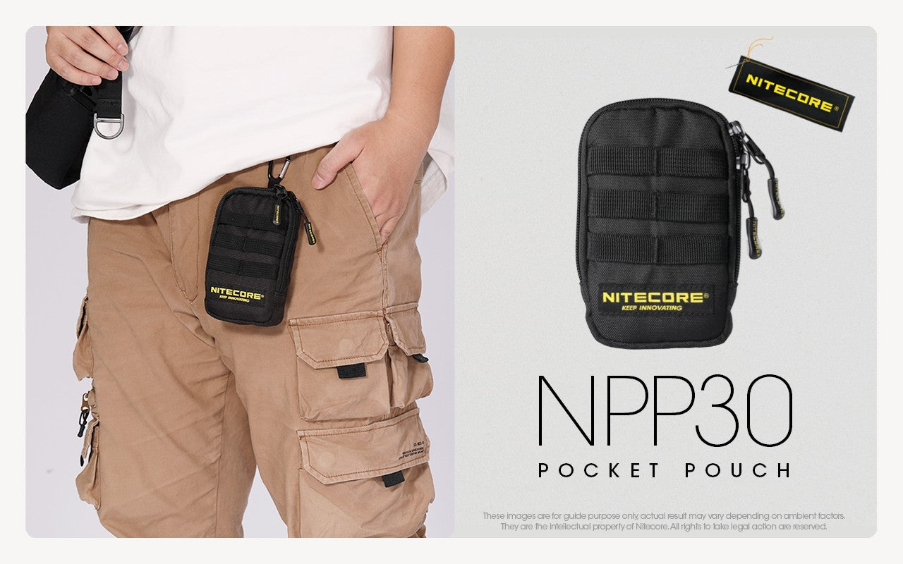 Τσαντάκι Nitecore Pocket Pouch NPP30 | www.lightgear.gr