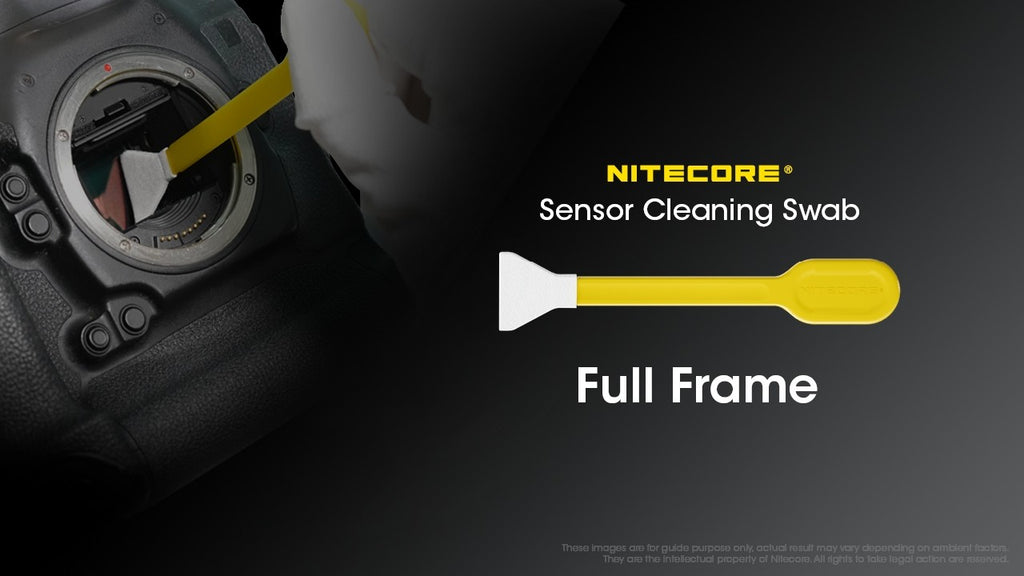 Nitecore Sensor Cleaning Swabs 24mm Full Frame | www.lightgear.gr