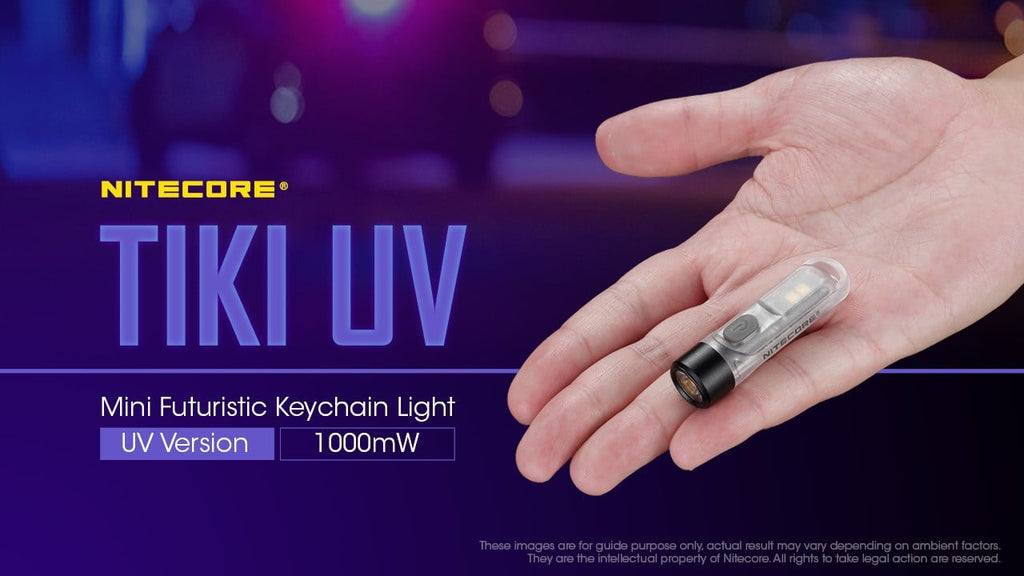 Φακός Led Nitecore TIKI UV USB-C 1000 mW | www.lightgear.gr