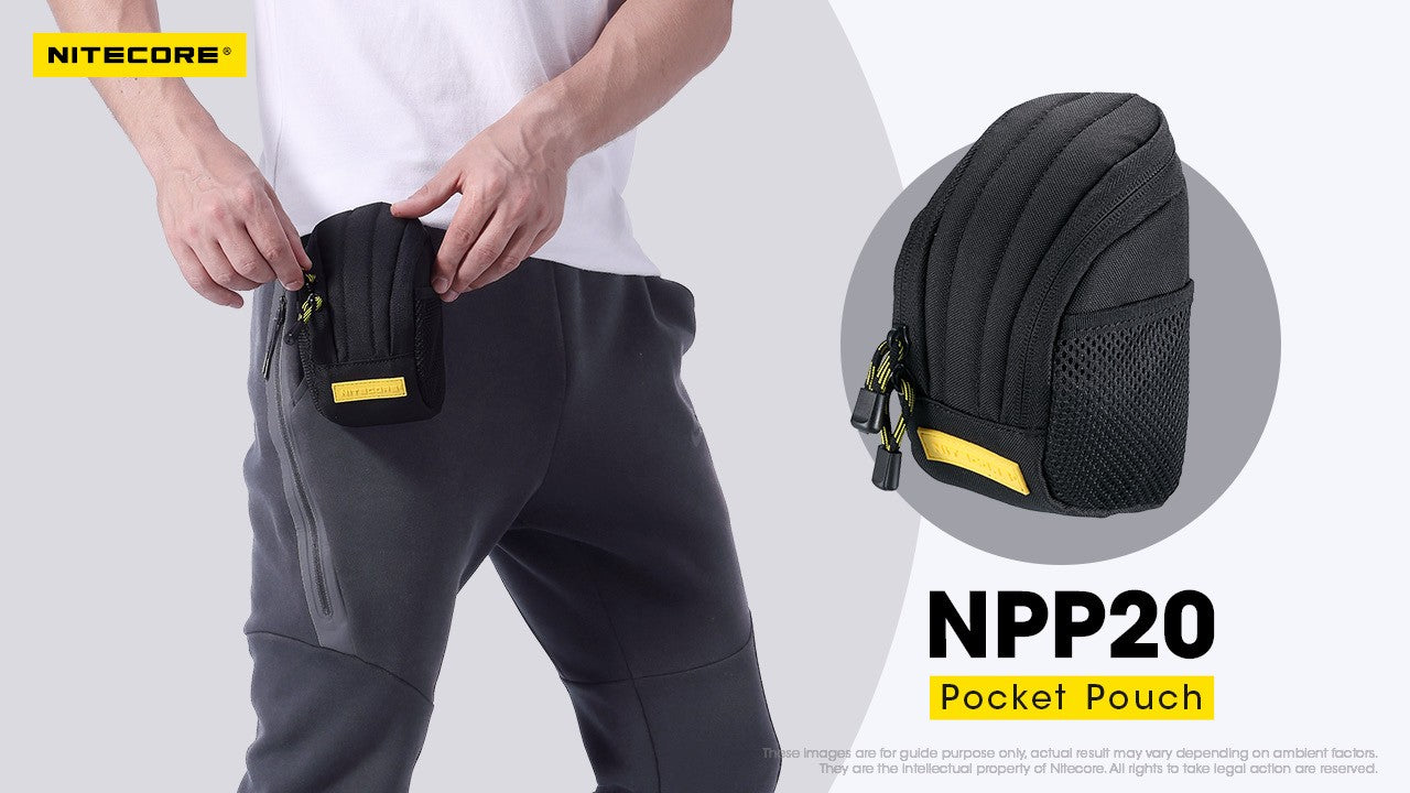 Τσαντάκι Nitecore NPP20 500D Water Resistant Polyester Fabric | www.lightgear.gr
