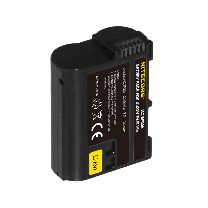 Μπαταρία Nitecore Για Nikon EN-EL15B 7,2V 2040mAh 14,6Wh | www.lightgear.gr