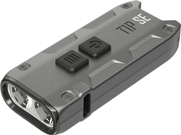 Φακός Επαναφορτιζόμενος Nitecore LED TIP SE Γκρι | www.lightgear.gr