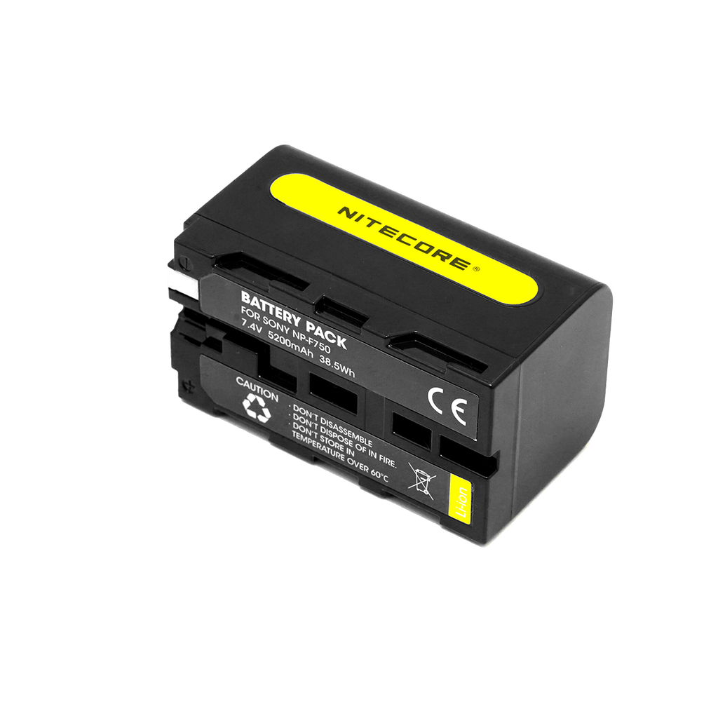 Μπαταρία Nitecore NP-F750 Για Sony 7,4v 5200mAh 38,5Wh | www.lightgear.gr