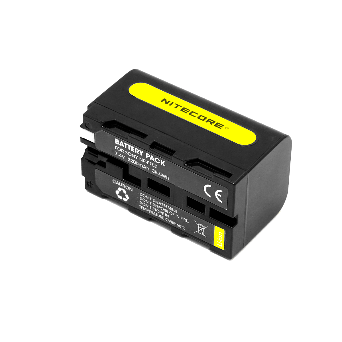 Μπαταρία Nitecore NP-F750 Για Sony 7,4v 5200mAh 38,5Wh | www.lightgear.gr