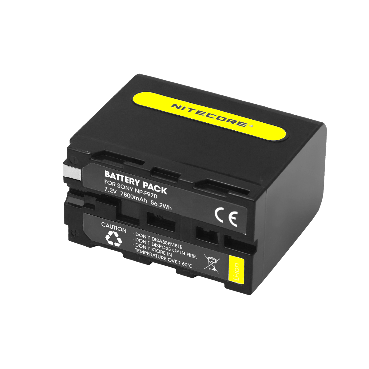 Μπαταρία Nitecore NP-F970 7,2v 7800mAh 56,2Wh | www.lightgear.gr