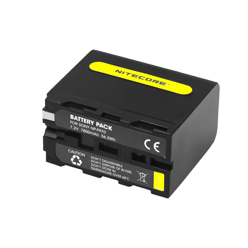 Μπαταρία Nitecore NP-F970 7,2v 7800mAh 56,2Wh | www.lightgear.gr