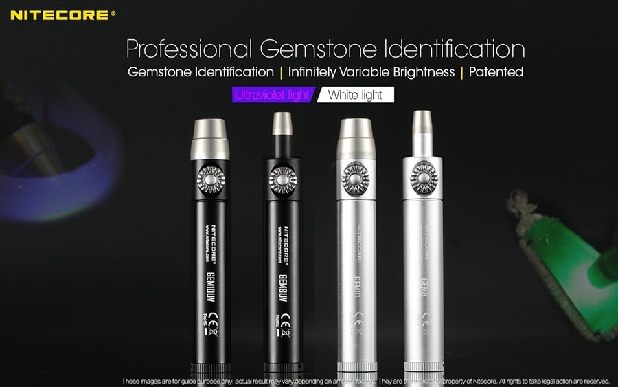 Φακός Led Nitecore Gemstone GEM10UV | www.lightgear.gr