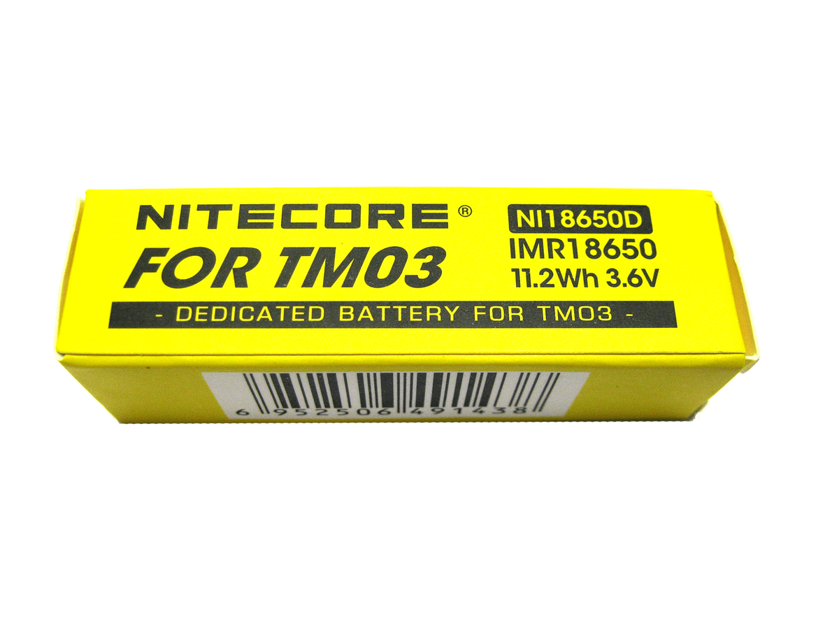 Μπαταρία Nitecore NI18650D Για TM03 | www.lightgear.gr