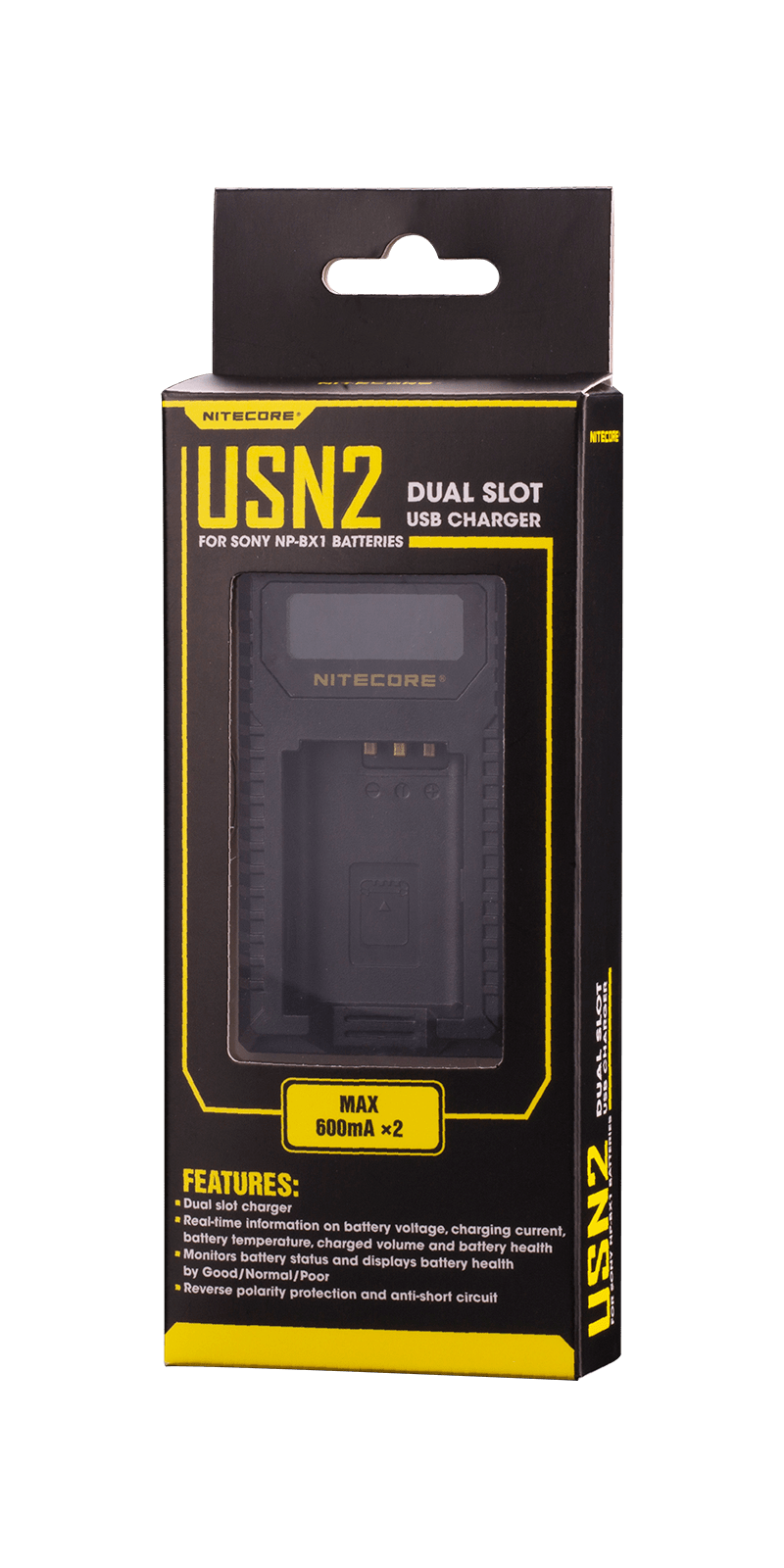 Φορτιστής Nitecore USN2 Για Sony | www.lightgear.gr