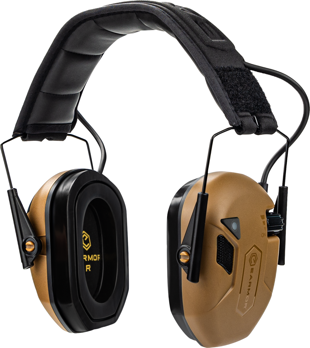 Ωτοασπίδες Ηλεκτρονικές Earmor M300T-cb Καφέ | www.lightgear.gr
