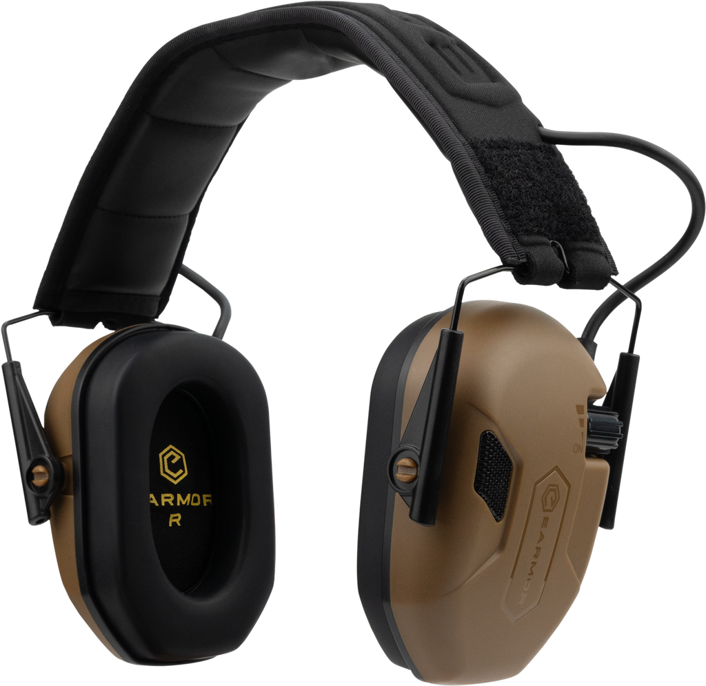 Ωτοασπίδες Ηλεκτρονικές Earmor M300A-cb Καφέ | www.lightgear.gr