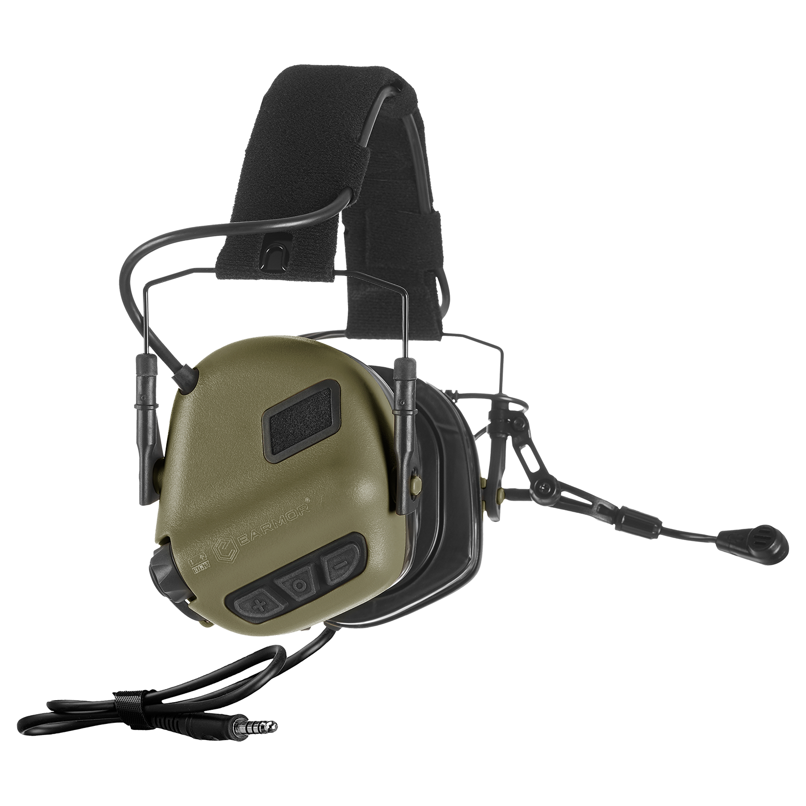 Ωτοασπίδες - Ακουστικά Επικοινωνίας Earmor M32 Plus Foliage Green | www.lightgear.gr