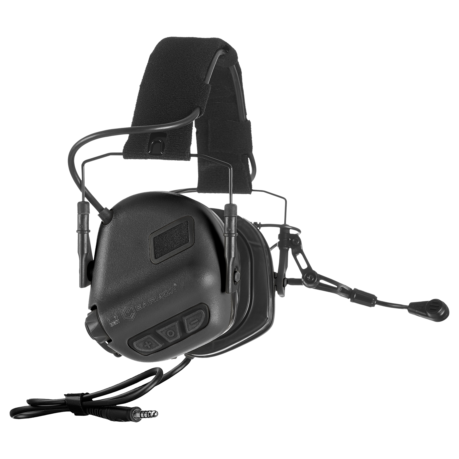 Ωτοασπίδες - Ακουστικά Επικοινωνίας Earmor M32-plus Black | www.lightgear.gr