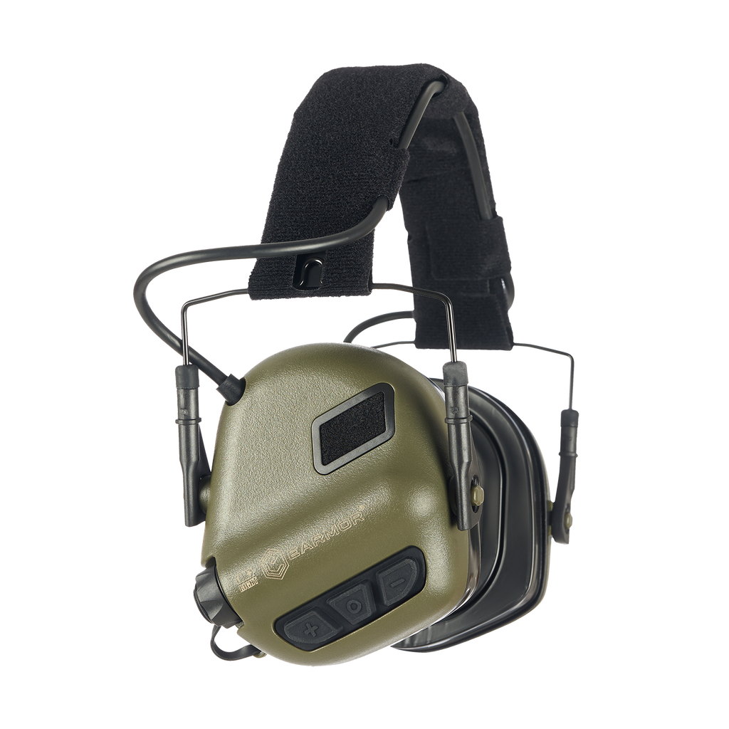 Ωτοασπίδες Ηλεκτρονικές Earmor M31 Plus Foliage Green | www.lightgear.gr