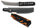 Μαχαίρι Tokisu Damask Knife 15.30cm CNC Leather Sheath 32623 | www.lightgear.gr